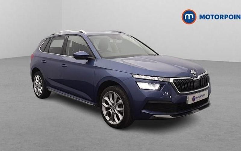 Used Skoda Kamiq SE L 116 HP (85 kW) 2020 Blue SUV