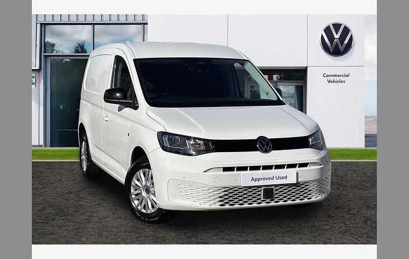 New VW Caddy 101 HP (74 kW) 2025 White MPV