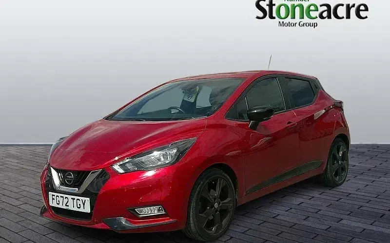 Used Nissan Micra 101 HP (74 kW) 2019 Red Hatchback
