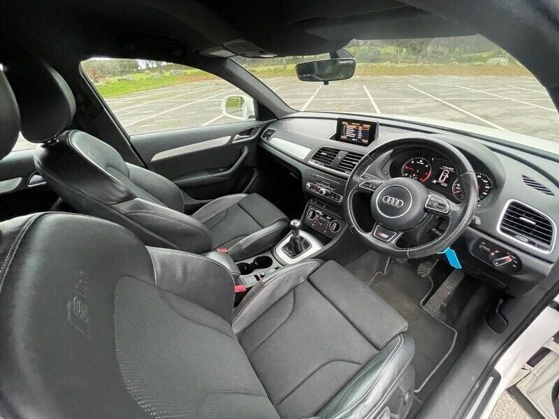 Used Audi Q3 S-Line 150 HP (110 kW) 2016 White SUV