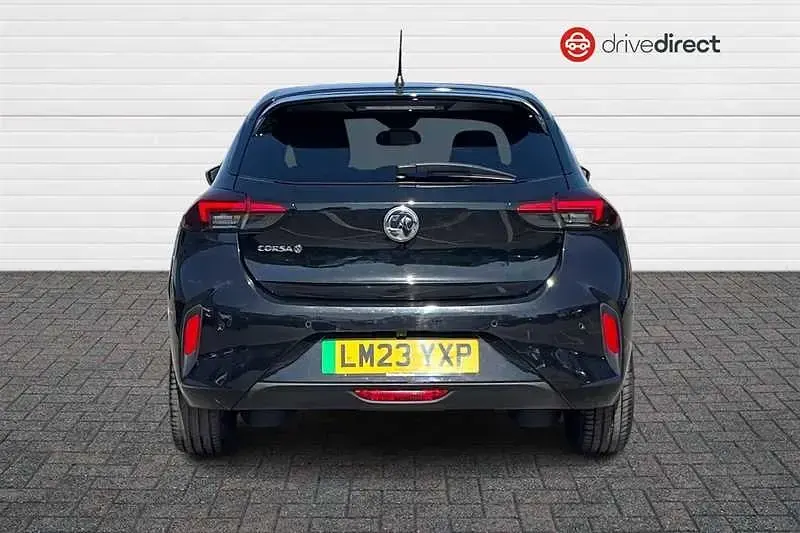 Used Vauxhall Corsa-e Ultimate 100 kW (136 HP) 2023 Black Hatchback