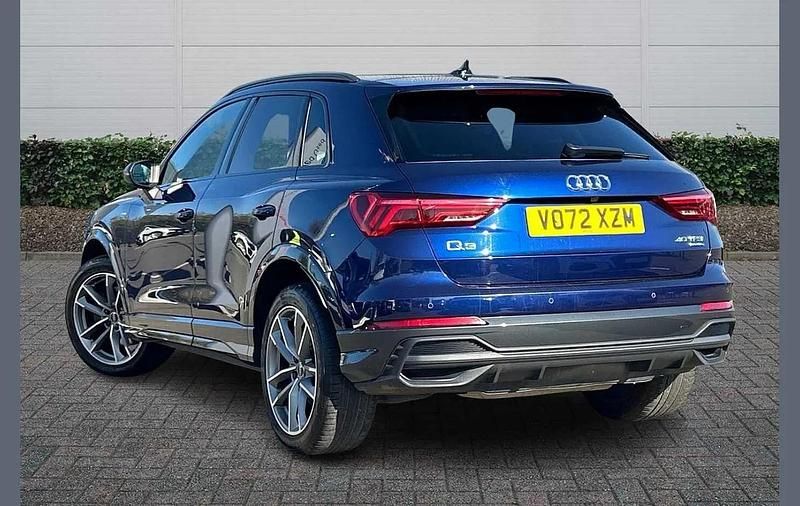 Used Audi Q3 Black Edition 187 HP (137 kW) 2022 Blue SUV