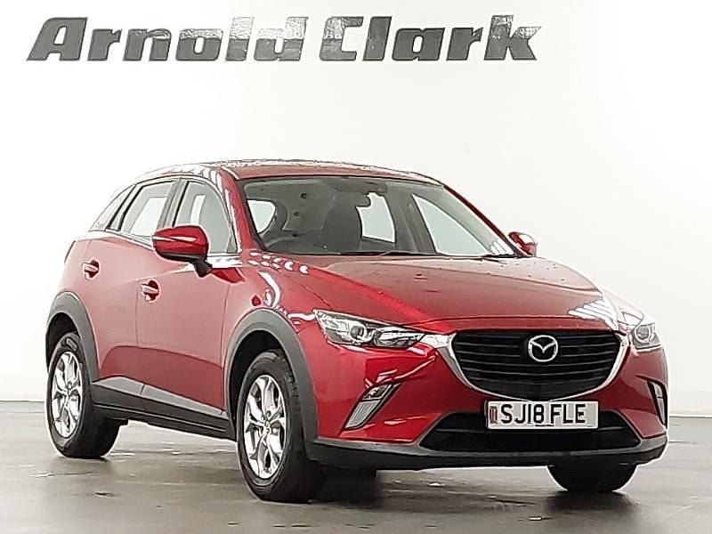Red Used 2018 Mazda CX-3 SUV | £8,998 (Fair price) - Image 1/4
