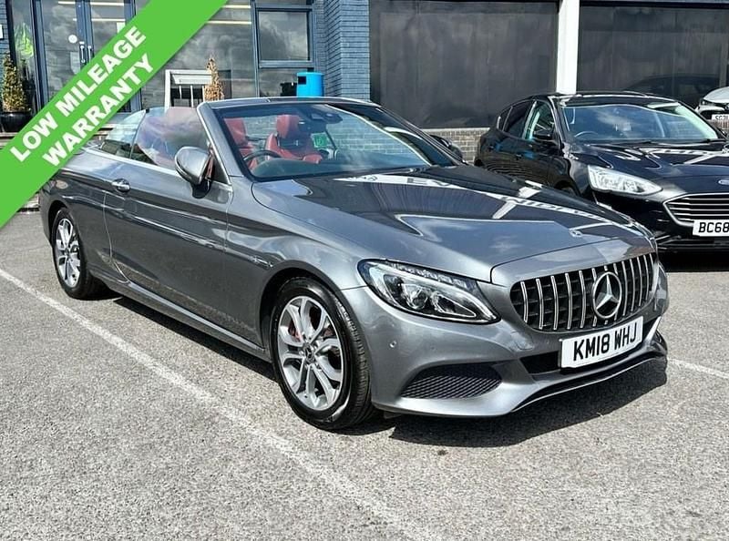 Grey Used 2018 Mercedes C200 Cabriolet | £15,999 (Fair price) - Image 1/3