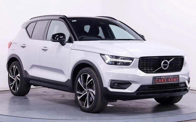 Silver Used 2021 Volvo XC40 R-Design Pro SUV | £25,688 (Fair price) - Image 1/4