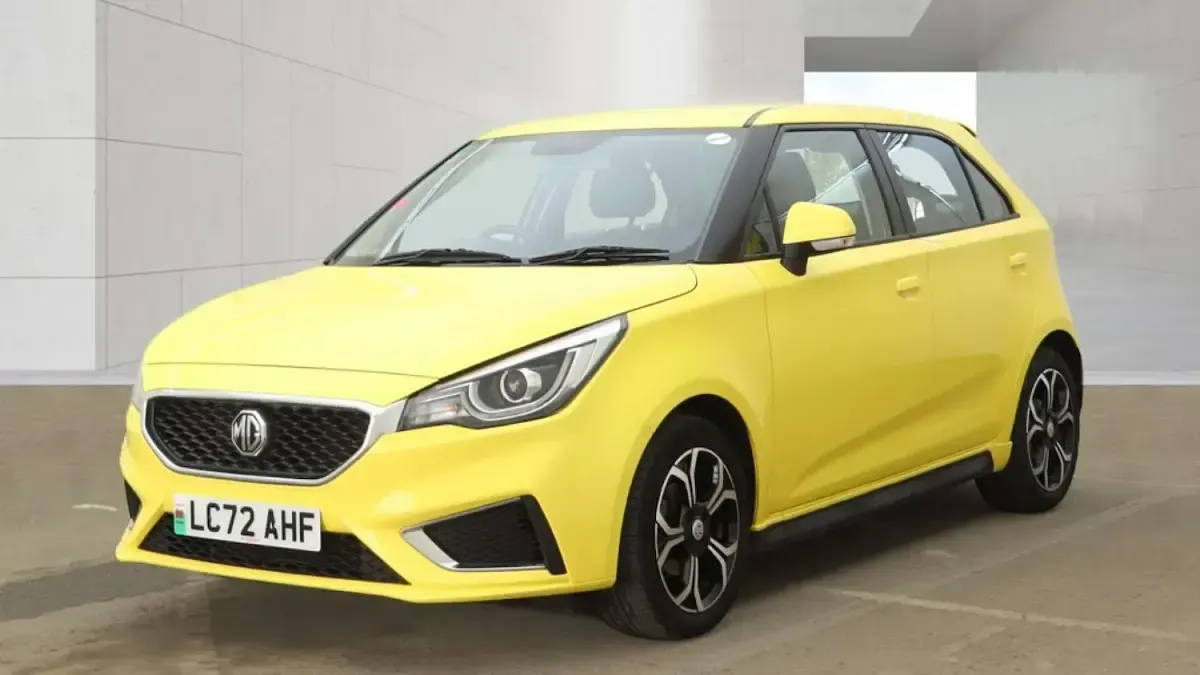 Used MG MG3 Exclusive 2022 Yellow Hatchback