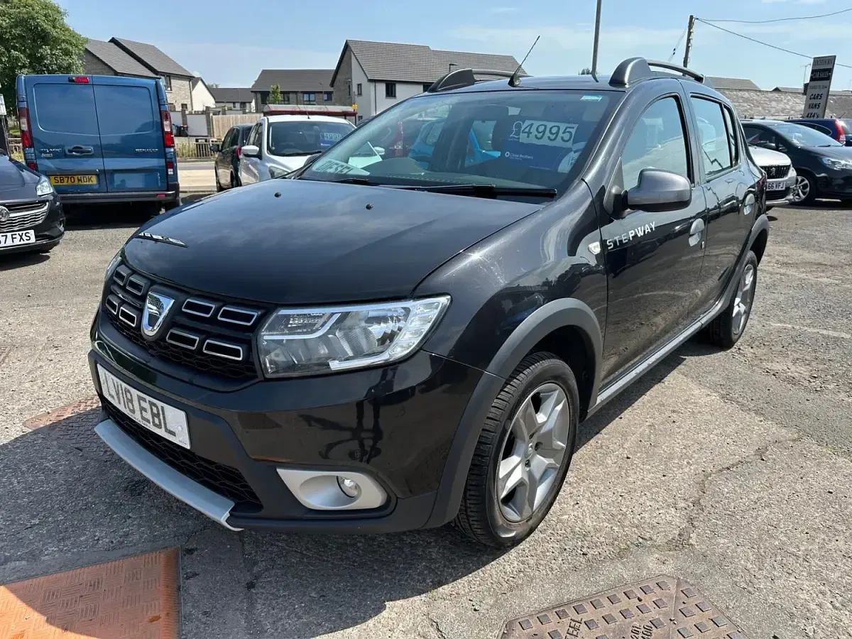 Used Dacia Sandero Ambiance 90 HP (66 kW) 2018 Black Hatchback