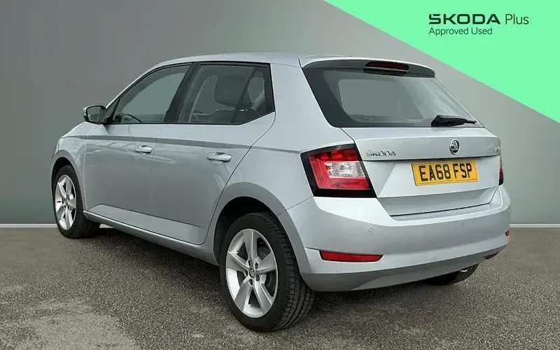 Used Skoda Fabia SE L 75 HP (55 kW) 2019 Silver Hatchback