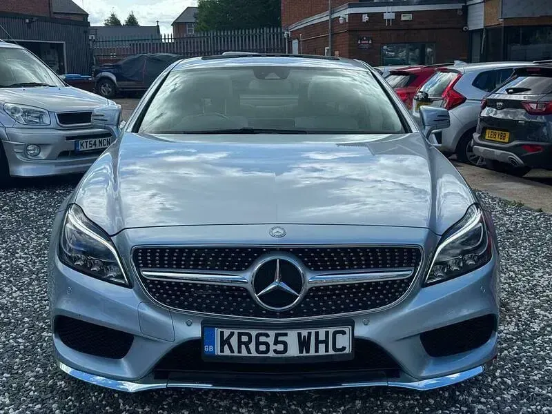 Used Mercedes CLS350 AMG Line Premium Plus 2015 Silver Coupe