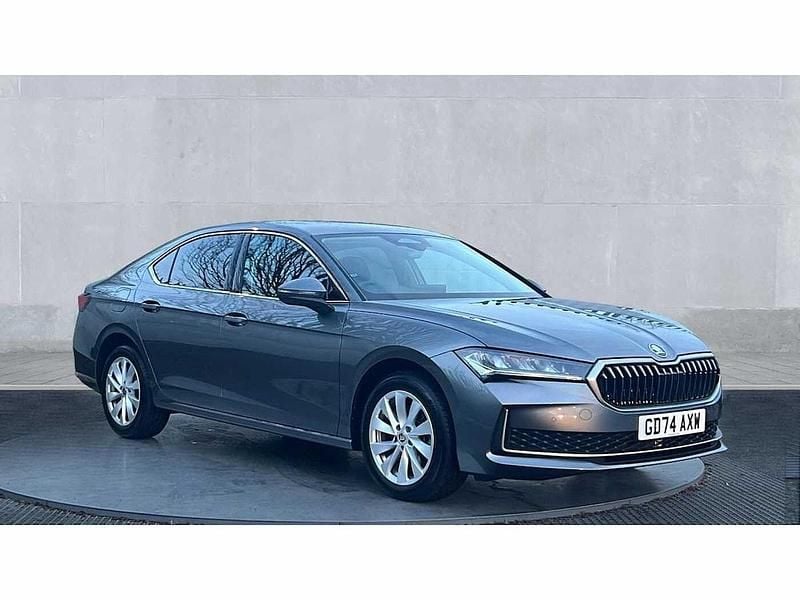 Used Skoda Superb SE Technology 110 HP (80 kW) 2025 Graphite grey metallic Hatchback