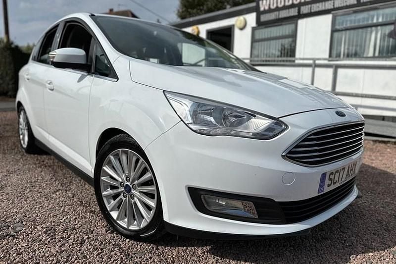 White Used 2017 Ford C-MAX Titanium MPV | £6,995 (Fair price) - Image 1/1