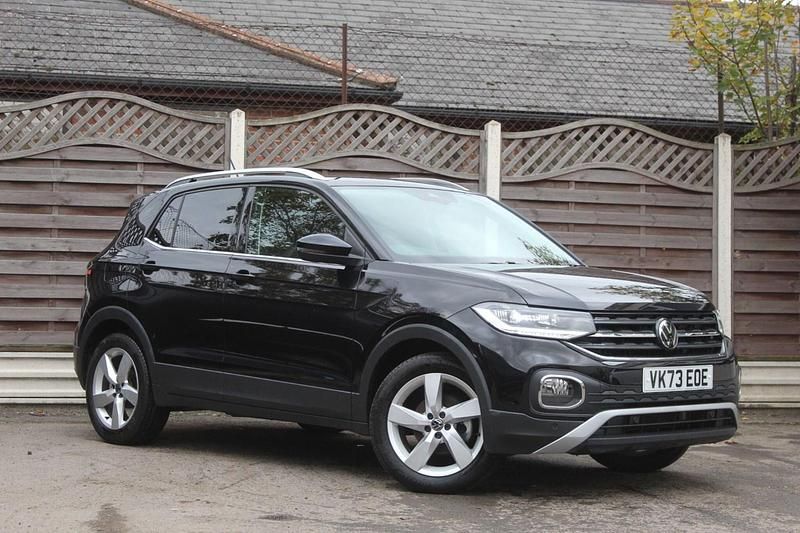 Black Used 2023 VW T-Cross SEL SUV | £16,990 (Fair price) - Image 1/4