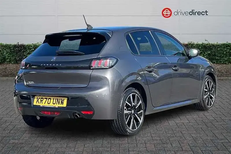 Used Peugeot 208 Allure 100 HP (73 kW) 2020 Grey Hatchback