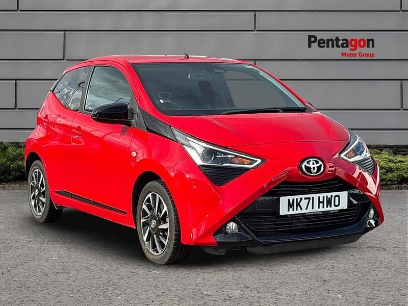 Red Used 2021 Toyota Aygo Trend Hatchback | £9,650 (Fair price) - Image 1/4
