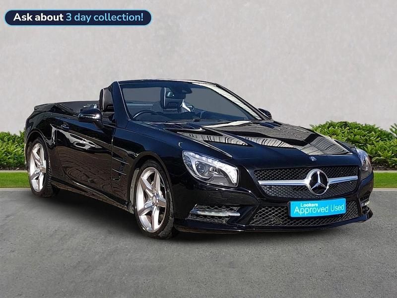 Black Used 2015 Mercedes SL500 AMG Cabriolet | £24,203 - Image 1/4