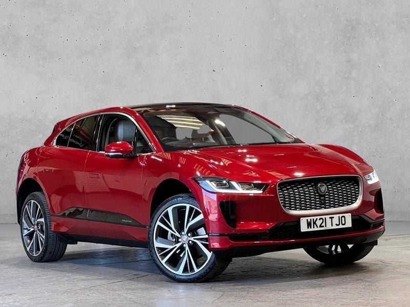 Red Used 2021 Jaguar I-Pace SUV | £19,990 (Good price) - Image 1/4