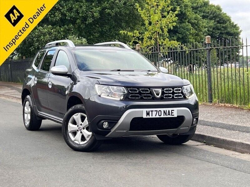 Grey Used 2021 Dacia Duster Comfort SUV | £10,495 (Good price) - Image 1/4