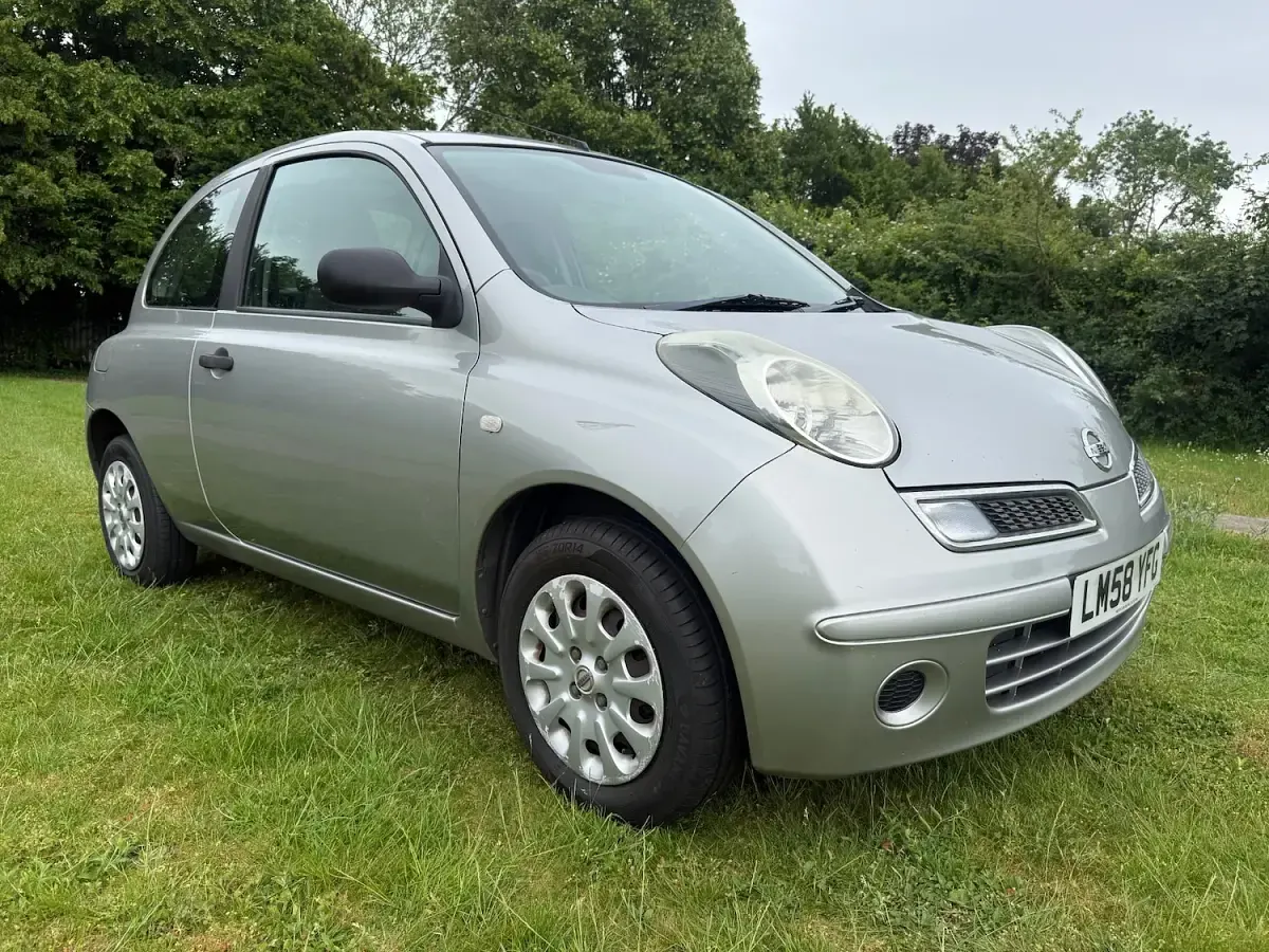 Used Nissan Micra Visia 79 HP (58 kW) 2008 Silver Hatchback