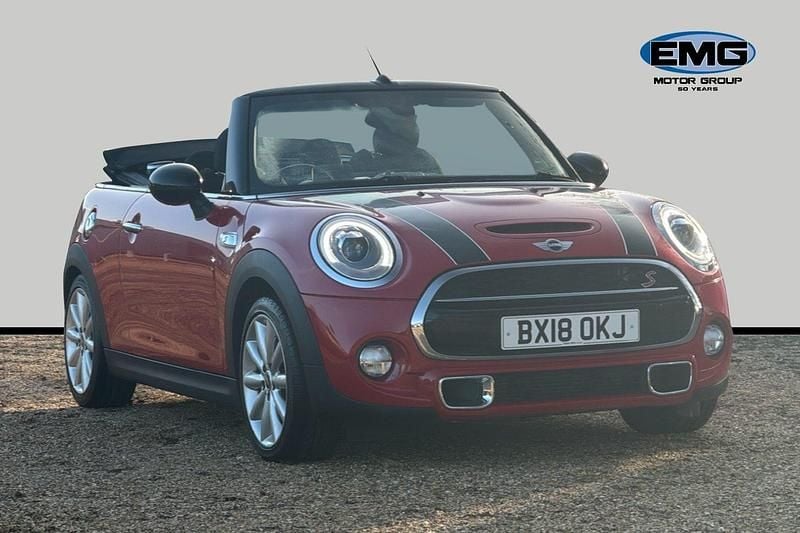 Red Used 2018 Mini Cooper S Cabriolet Cabriolet | £13,845 (Good price) - Image 1/3
