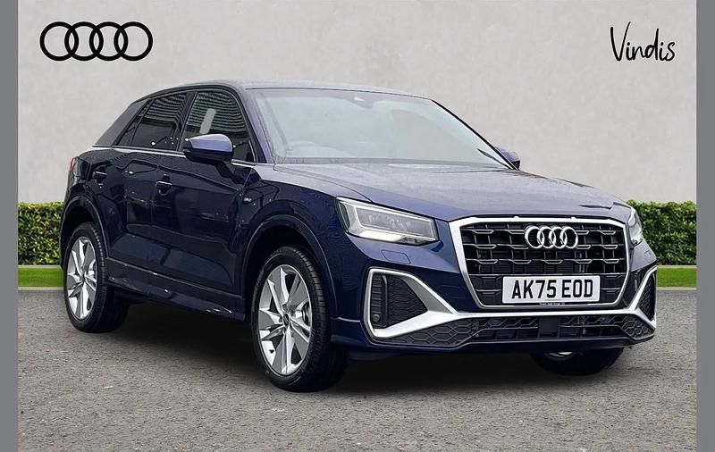Used Audi Q2 S-Line 147 HP (108 kW) 2025 Blue SUV