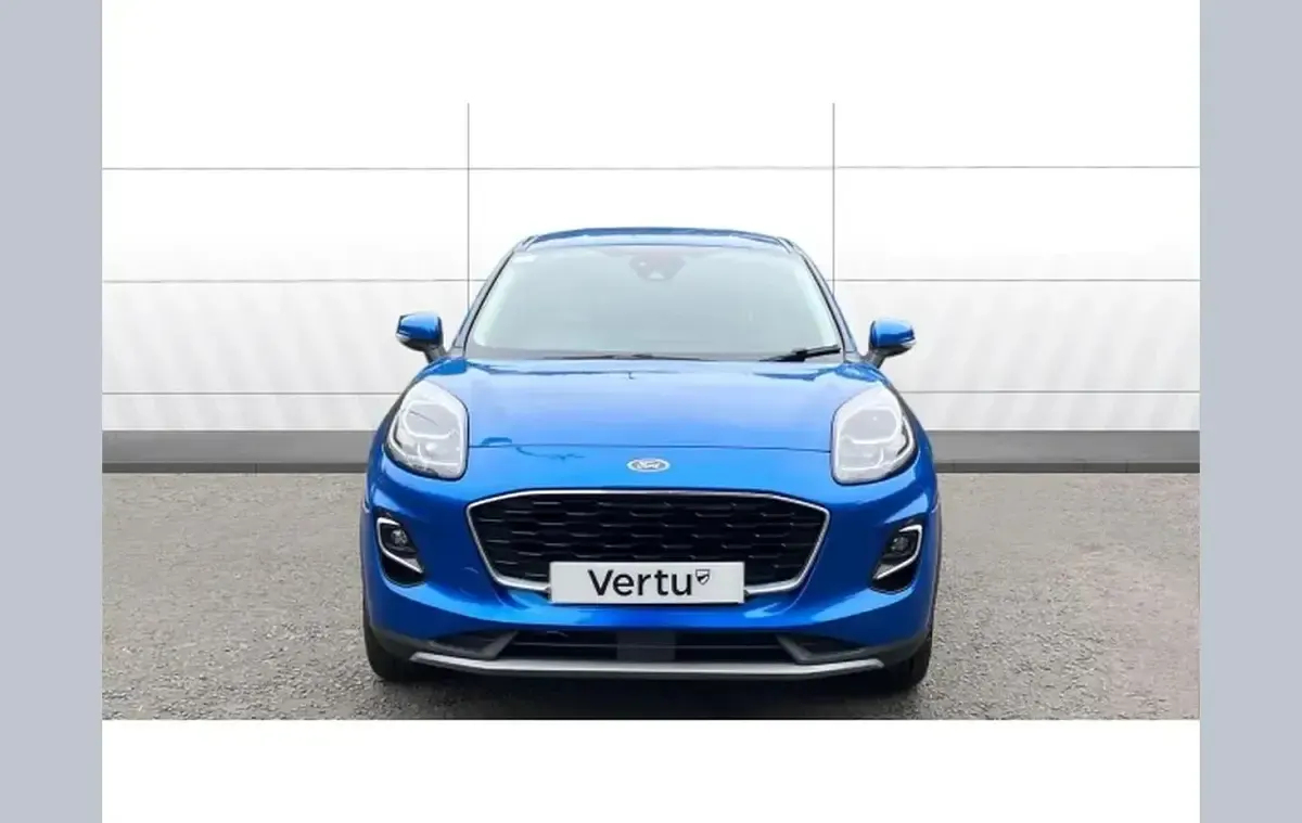 Used Ford Puma Titanium 123 HP (90 kW) 2021 Blue SUV
