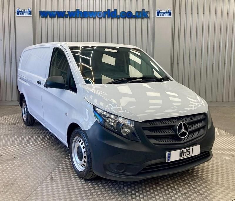 White Used 2020 Mercedes Vito Van | £9,495 (Fair price) - Image 1/3