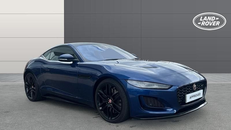 Used Jaguar F-Type R-Dynamic 450 HP (330 kW) 2020 Blue Coupe