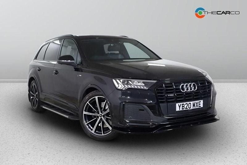 Black Used 2020 Audi Q7 Black Edition SUV | £37,775 (Fair price) - Image 1/1