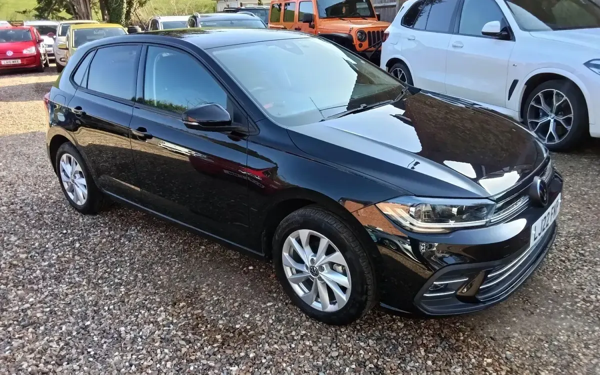 Used VW Polo Match 95 HP (69 kW) 2026 Black Hatchback