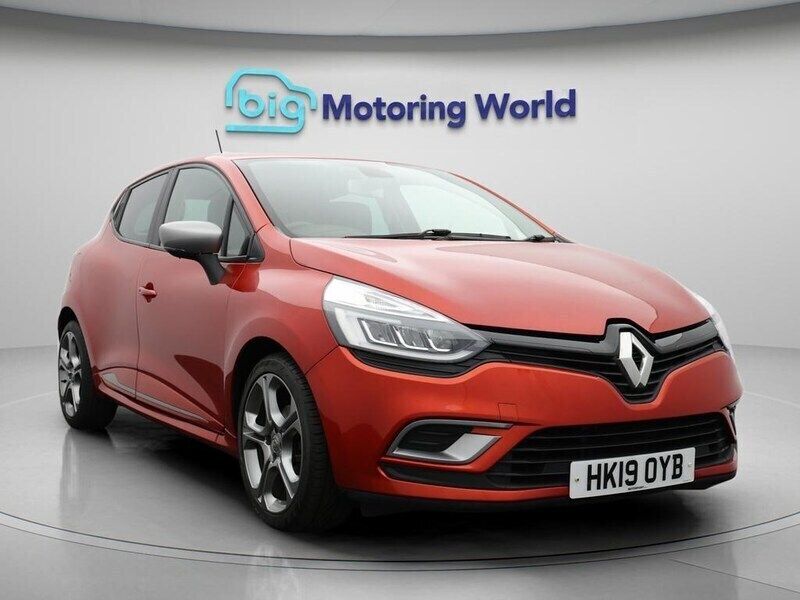 Red Used 2019 Renault Clio IV GT-Line Hatchback | £8,400 (Fair price) - Image 1/4