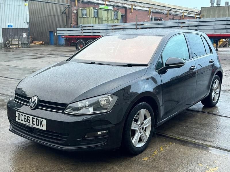 Used VW Golf VII Edition 110 HP (80 kW) 2017 Black Hatchback