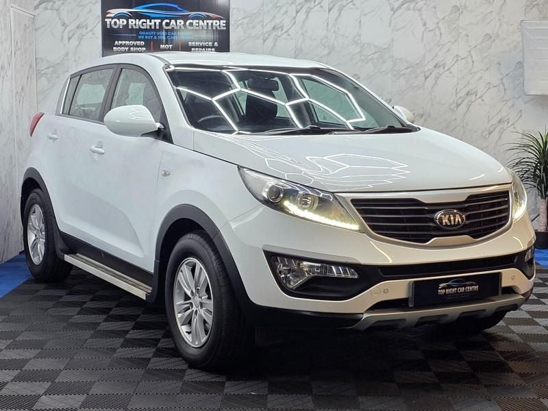Used Kia Sportage 114 HP (83 kW) 2013 White SUV