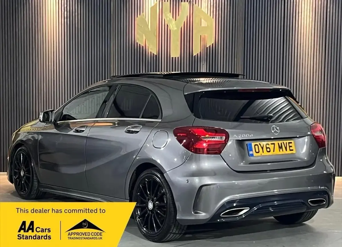 Used Mercedes A200 AMG Line Premium Plus 2017 Grey Hatchback