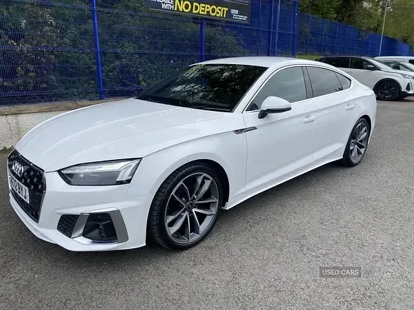 Used Audi A5 S-Line 2022 White Coupe