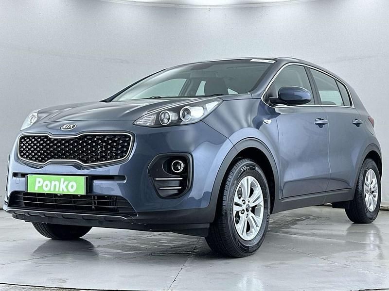 Begagnad Kia Sportage 2017 Blå SUV