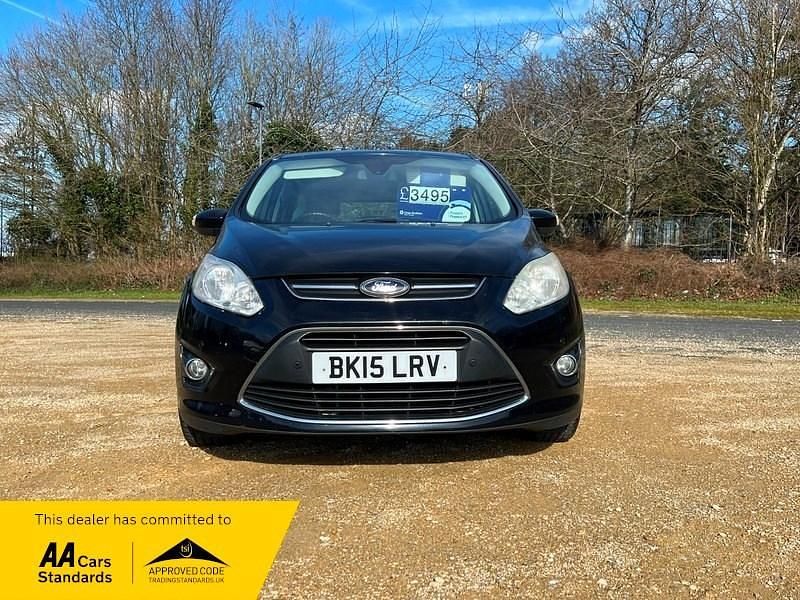 Used Ford C-MAX Zetec 125 HP (91 kW) 2015 Black MPV