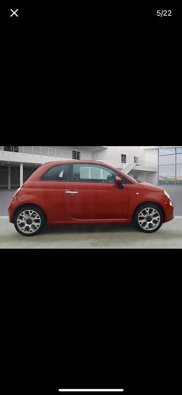 Used Fiat 500 S 69 HP (50 kW) 2014 Red Cabriolet