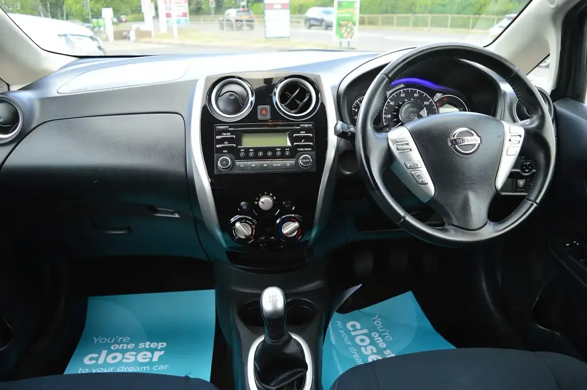 Used Nissan Note Acenta 98 HP (72 kW) 2016 Grey Hatchback