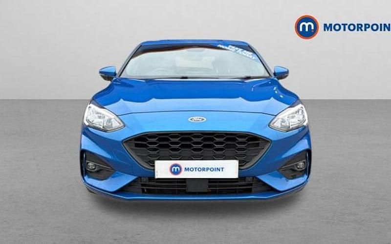 Used Ford Focus ST-Line 125 HP (91 kW) 2021 Blue Hatchback