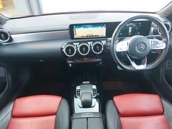 Used Mercedes CLA200 AMG line 163 HP (119 kW) 2019 Red Sedan
