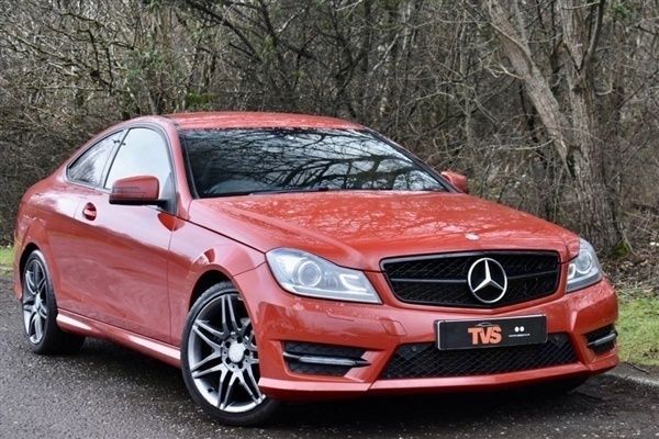 Red Used 2014 Mercedes C180 AMG Coupe | £7,750 (Good price) - Image 1/1