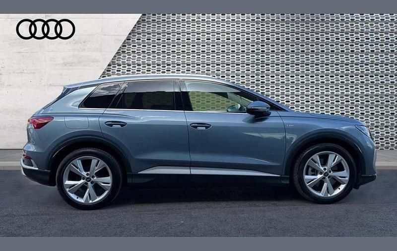 Used Audi Q4 e-tron S-Line 210 kW (286 HP) 2025 Blue SUV