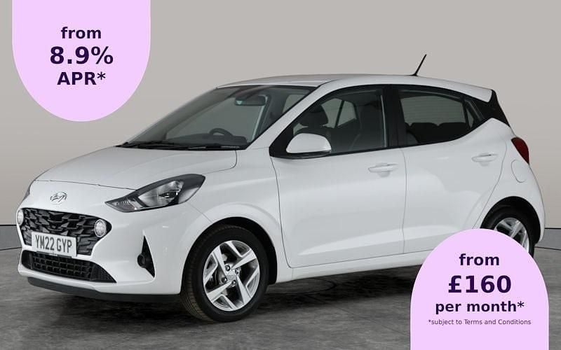 White Used 2022 Hyundai i10 SE Hatchback | £12,229 (Good price) - Image 1/2