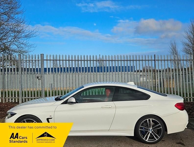 Used BMW 420 M Sport 184 HP (135 kW) 2018 White Coupe