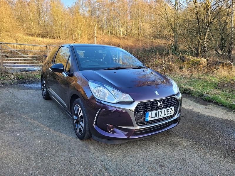 Used DS Automobiles DS3 Chic 80 HP (58 kW) 2017 Purple Hatchback