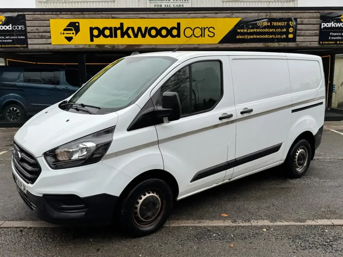 Usado Ford Transit Custom S 105 CV (77 kW) 2020 Blanco Van