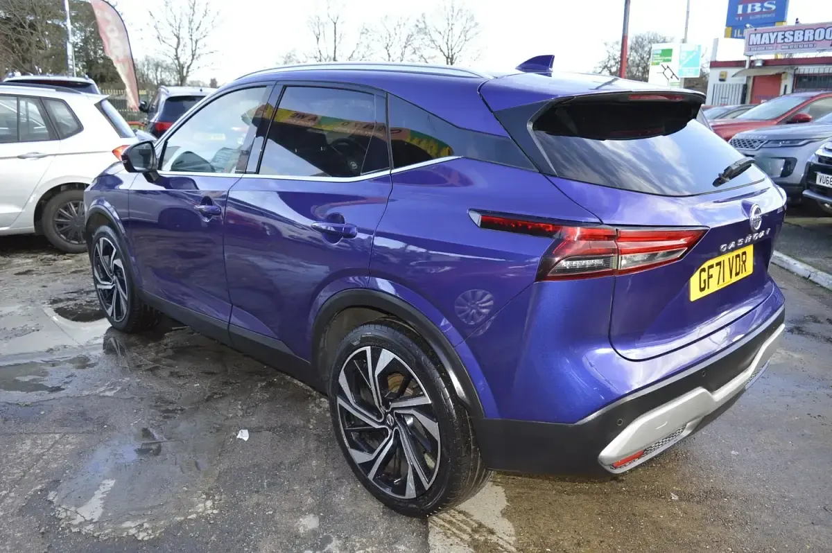 Used Nissan Qashqai Tekna+ 160 HP (117 kW) 2021 Blue SUV