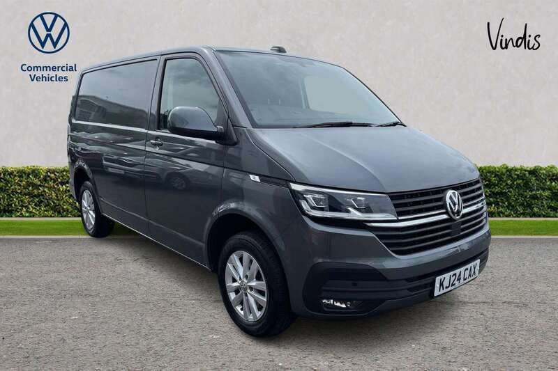 Grey Used 2024 VW T6.1 Highline Van | £40,675 (Fair price) - Image 1/3