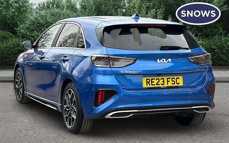 Used Kia Ceed GT-Line 160 HP (117 kW) 2023 Blue Hatchback
