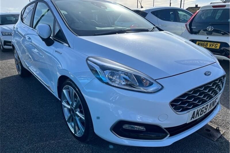 White Used 2019 Ford Fiesta Vignale Hatchback | £11,995 (Expensive) - Image 1/4